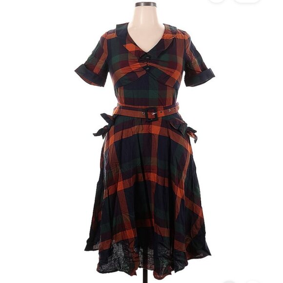 Voodoo Vixen Dresses & Skirts - Voodoo Vixen Plaid Dress Size XL - new with tags